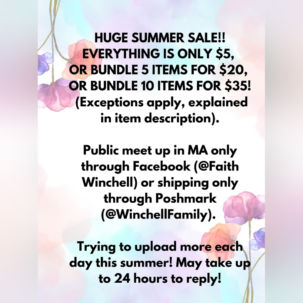 SALE SALE SALE!!